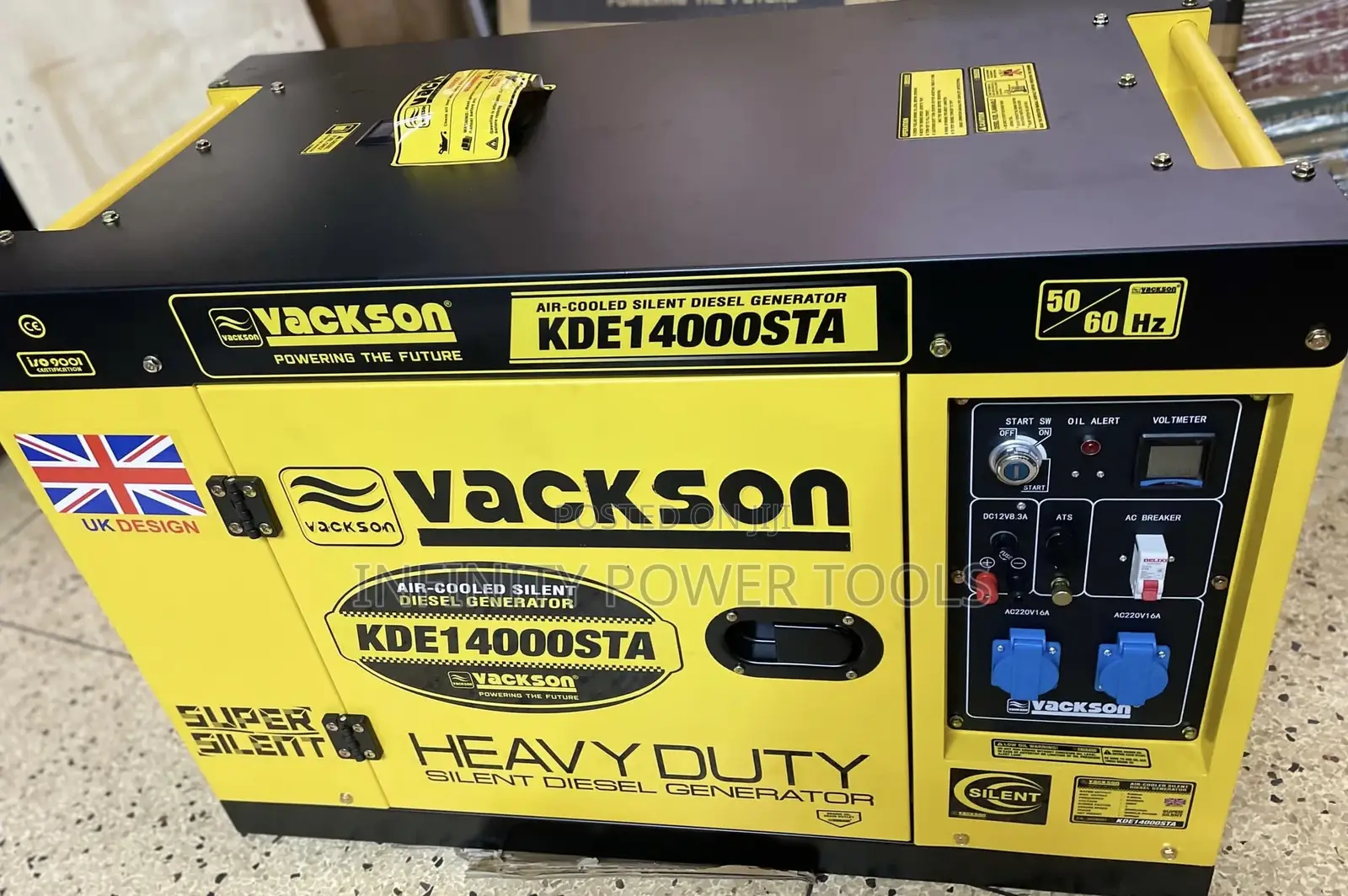 Silent Generator(Vackson) 7.5kva