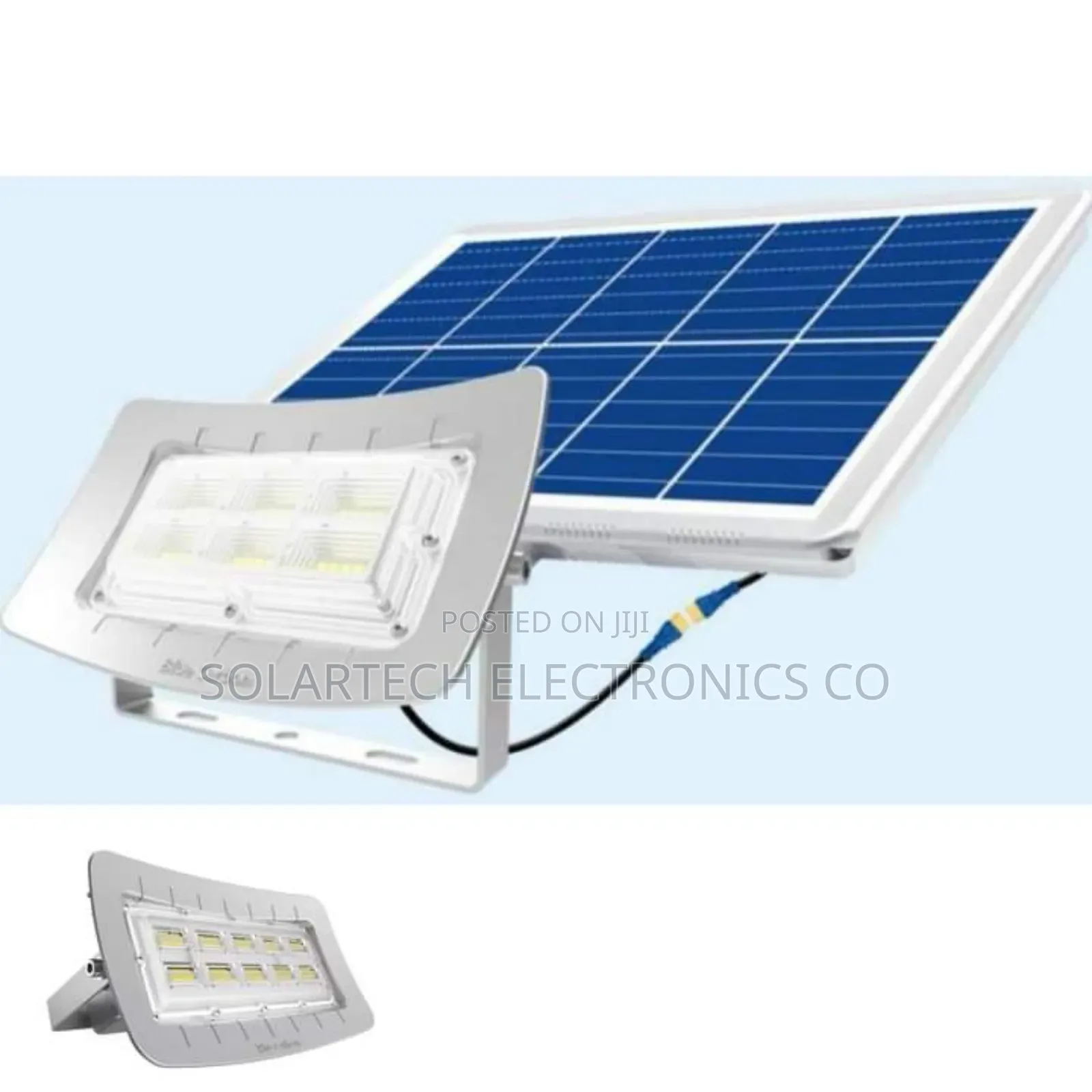 2.0 Blue Carbon Solar Radar Flood Lights/ 50W Panel.