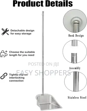 Dust Pan Long Handle Home, Hall, Lobby and Offices