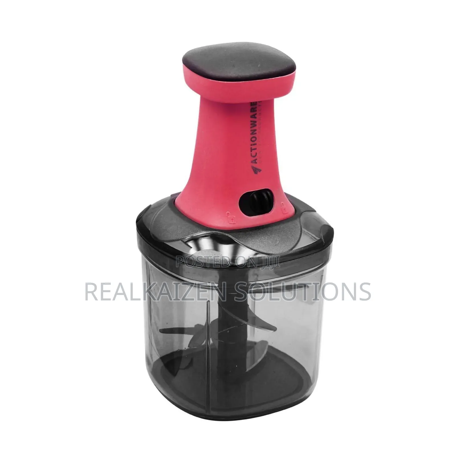 ACTIONWARE Plastic Manual Pushup Vegetables Food Chopper