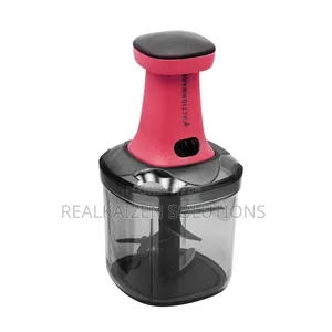ACTIONWARE Plastic Manual Pushup Vegetables Food Chopper