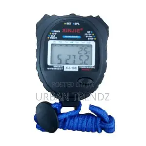 Digital Stop Watch to Use for Sports/Color Varies-Black