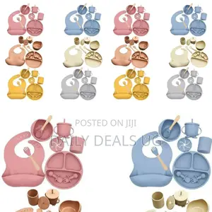 Baby Silicone Feeding Set