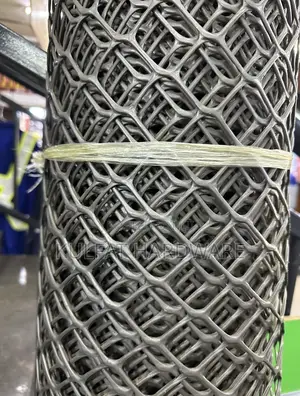Plastic Chain Link Grey Mesh