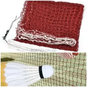 Professional Badminton Sports Game Net - Burgundy