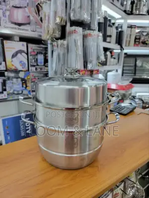 2tier Stainless Steel Steam Pot/Soup Pot