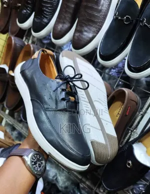 Men’S Glossy Tassel Faux Leather Shoes