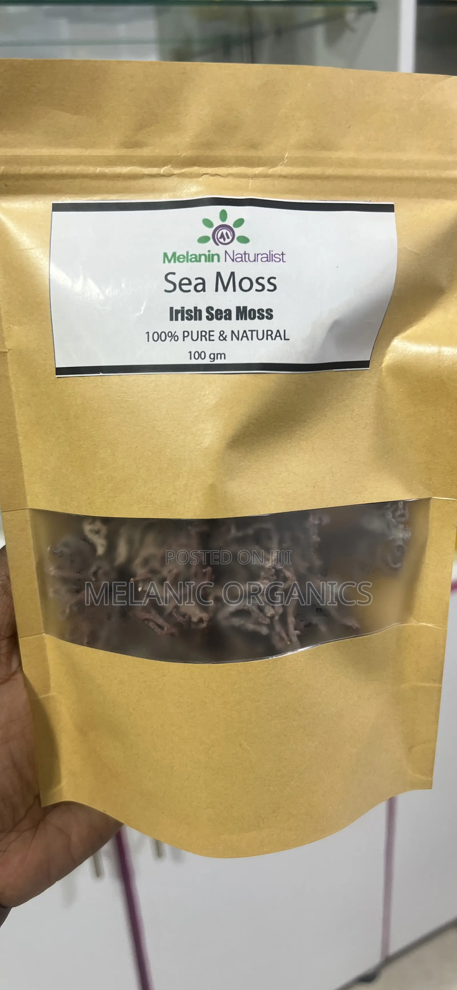 Wild Crafted Raw Seamoss ( Raw) 100gm