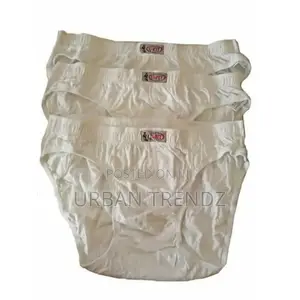 Ufit 3pc Men's Cotton Underwear - White