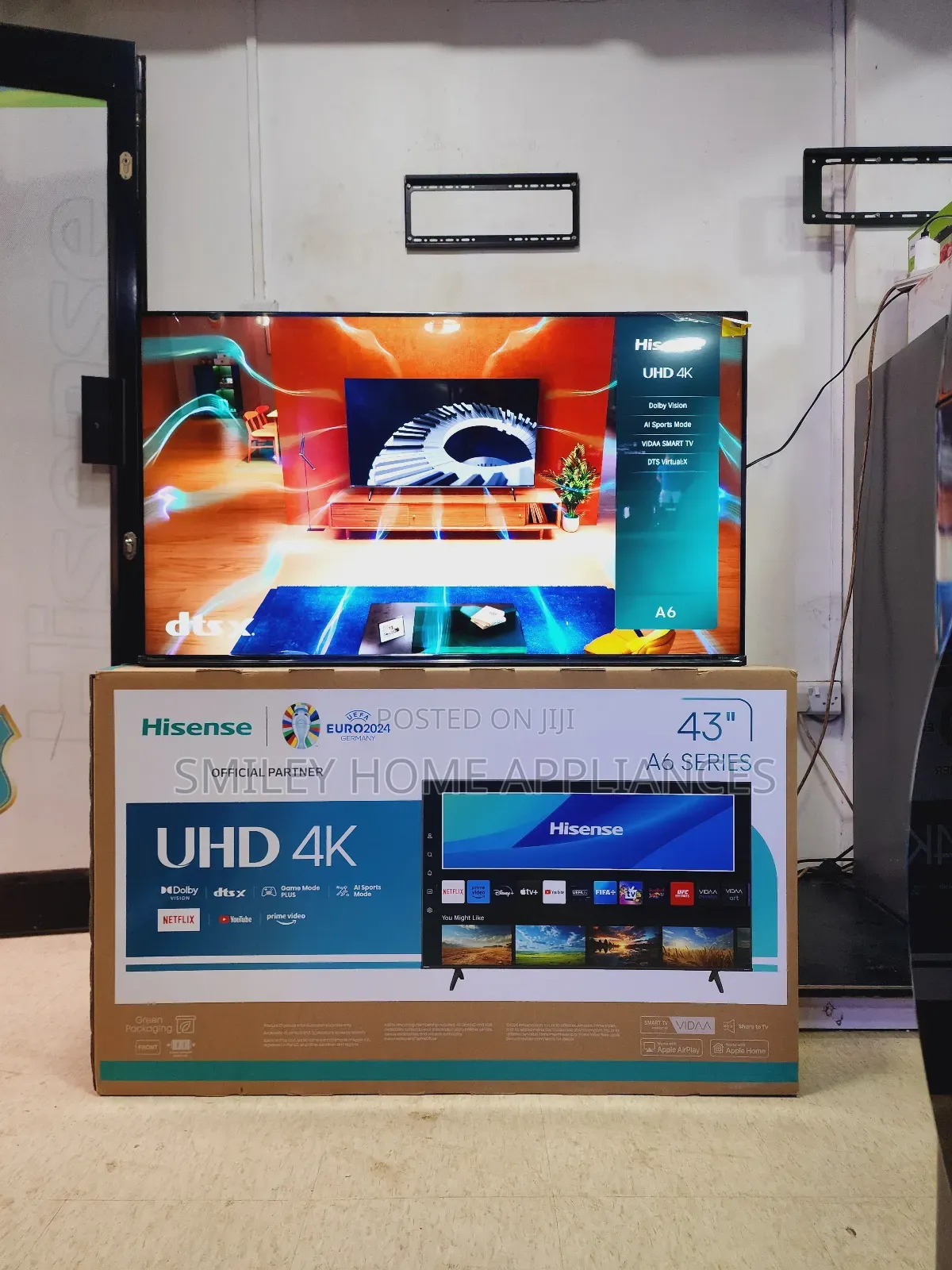 New Discounted UHD Hisense 43inches Smart TV