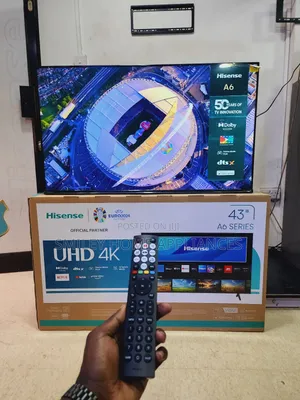 New Hisense A6 Series 43inches With Bluetooth