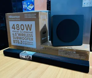HISENSE 3.1ch \\ 480w \\ Soundbars \\ HS3100