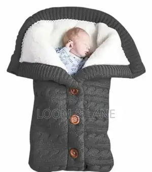 Knitted Baby Wrap Swaddle Blanket