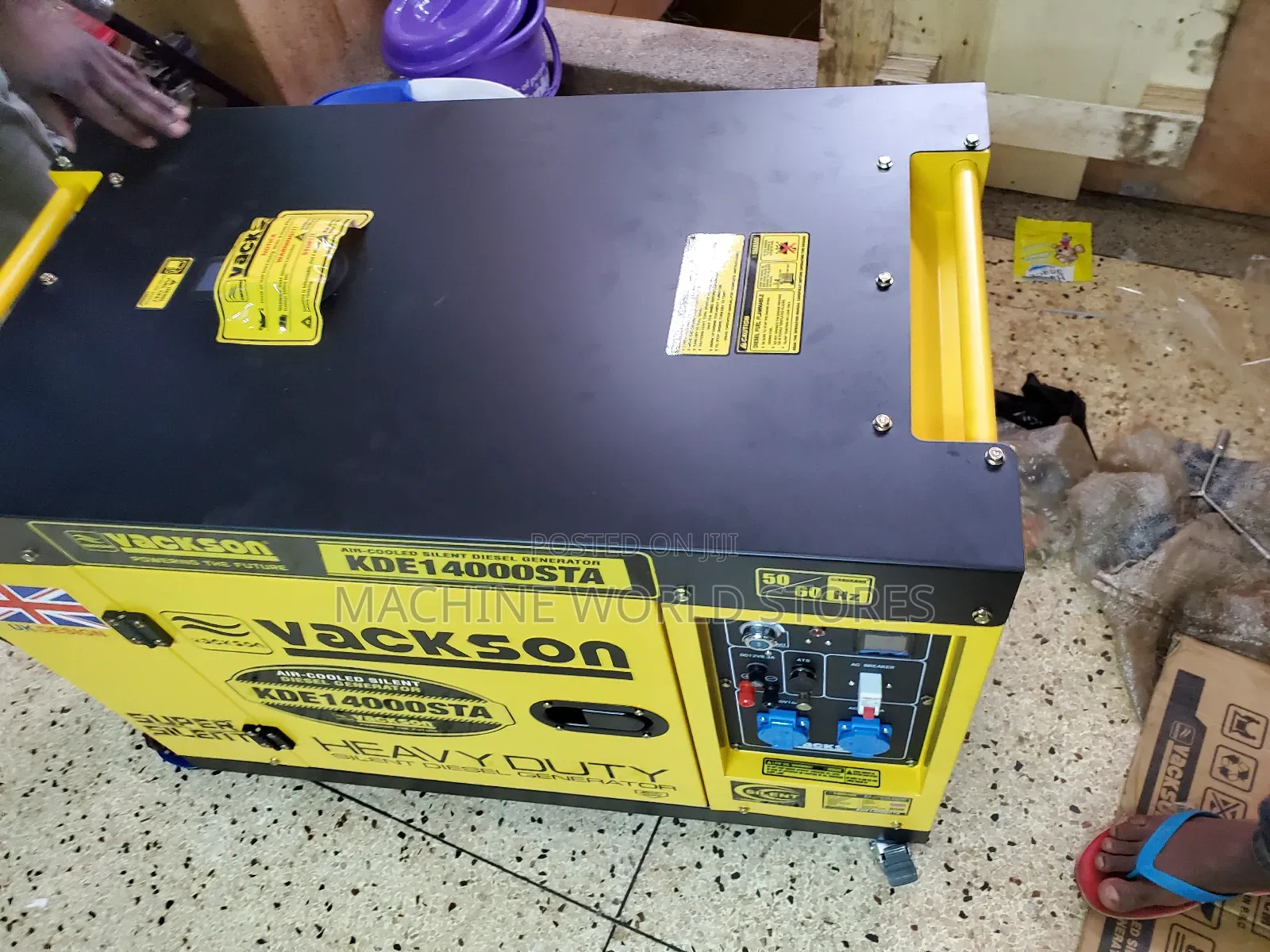 7kva Silent Diesel Generator Vackson