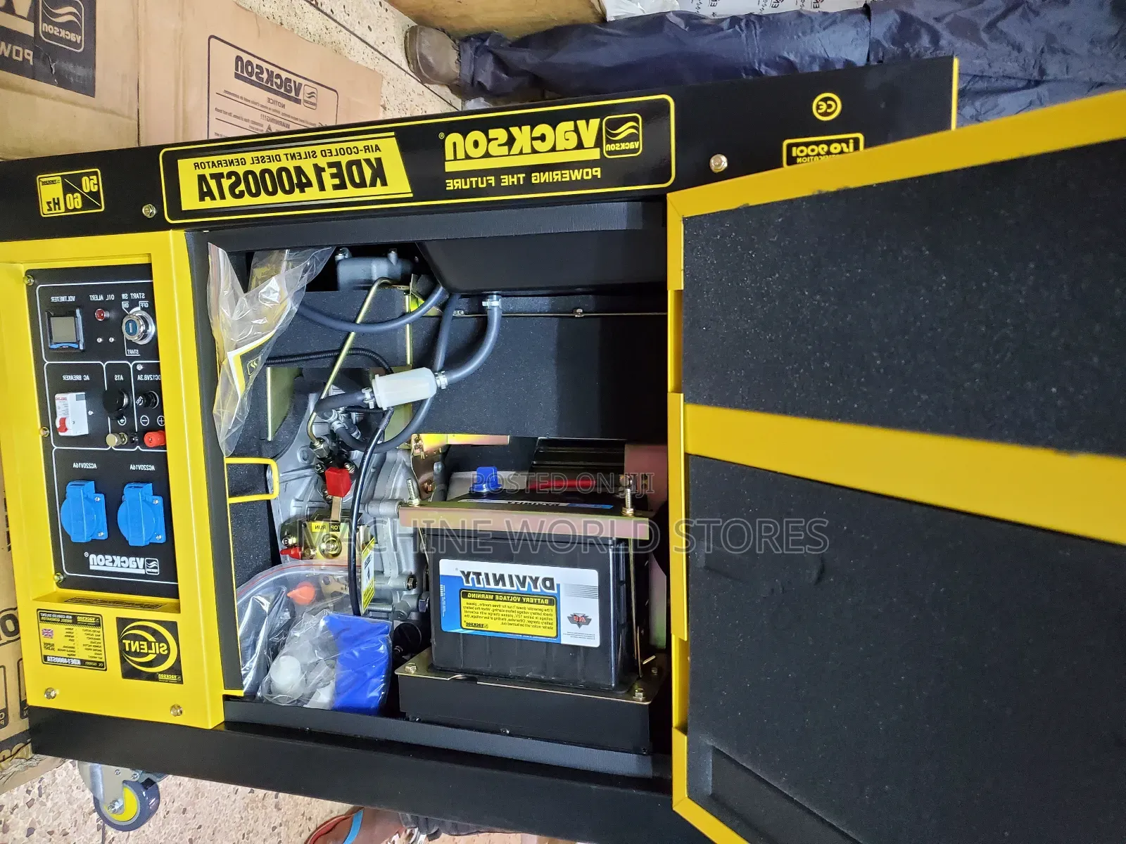 7kva Silent Diesel Generator Vackson
