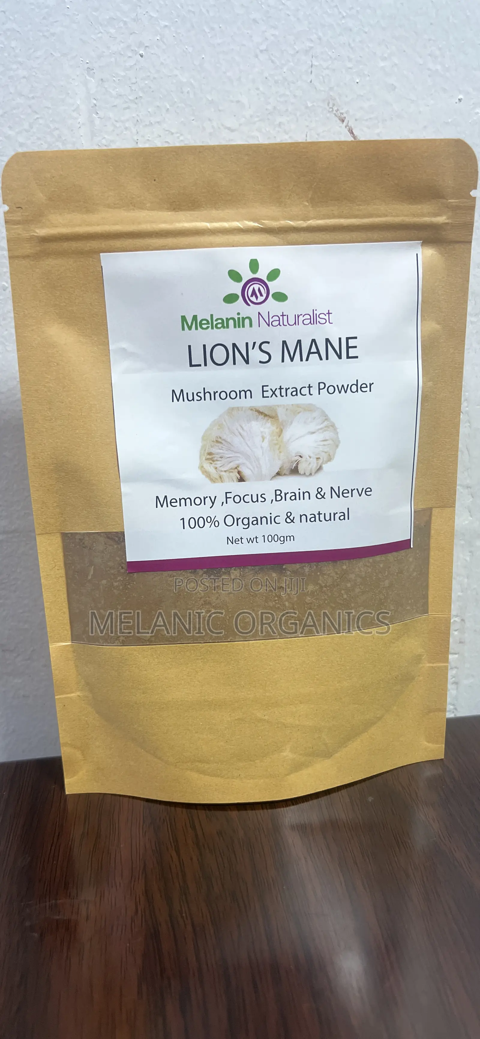 Lion’S Mane Mushroom Extract Powder 100gm