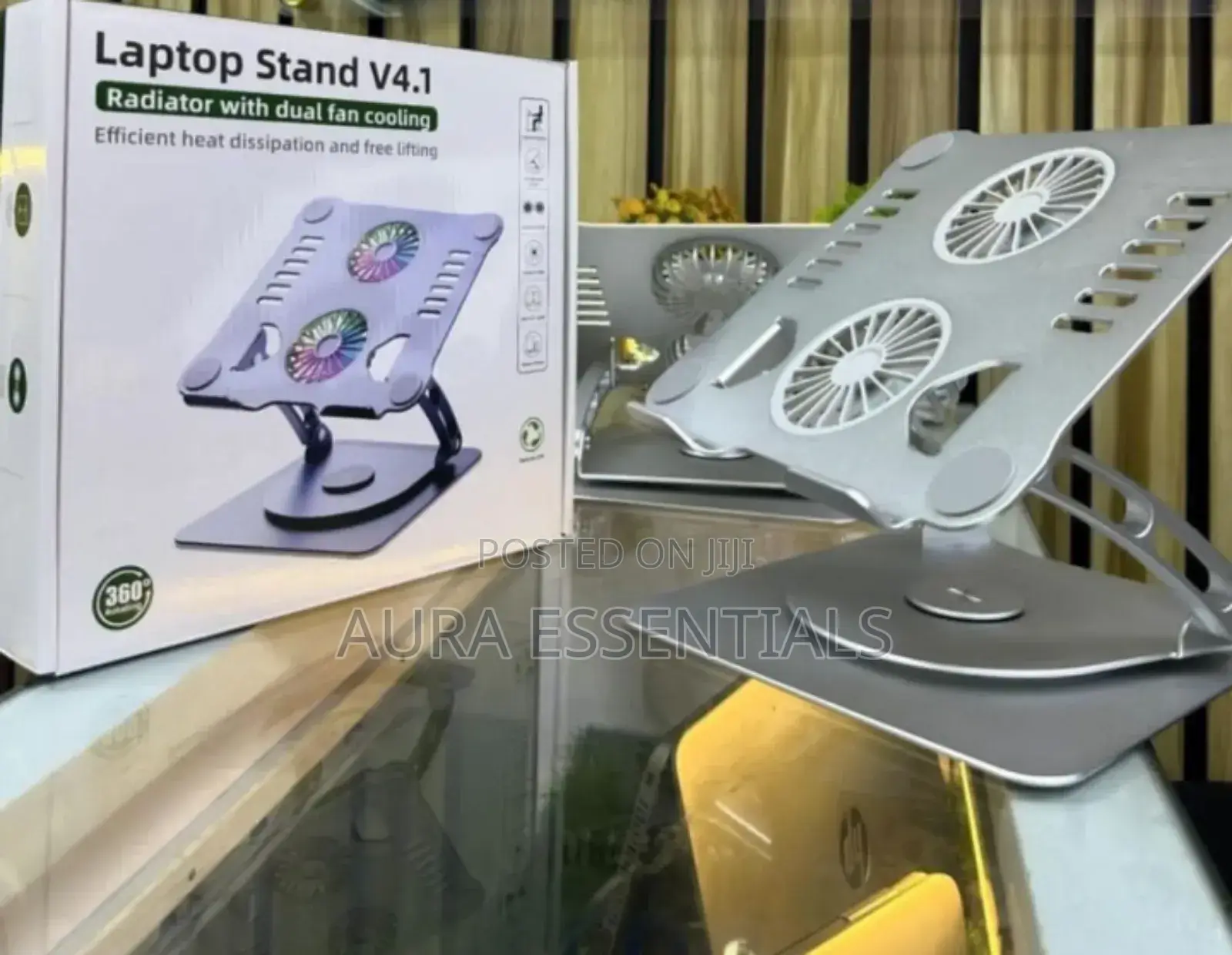Generic 360 Aluminum Laptop Stand.