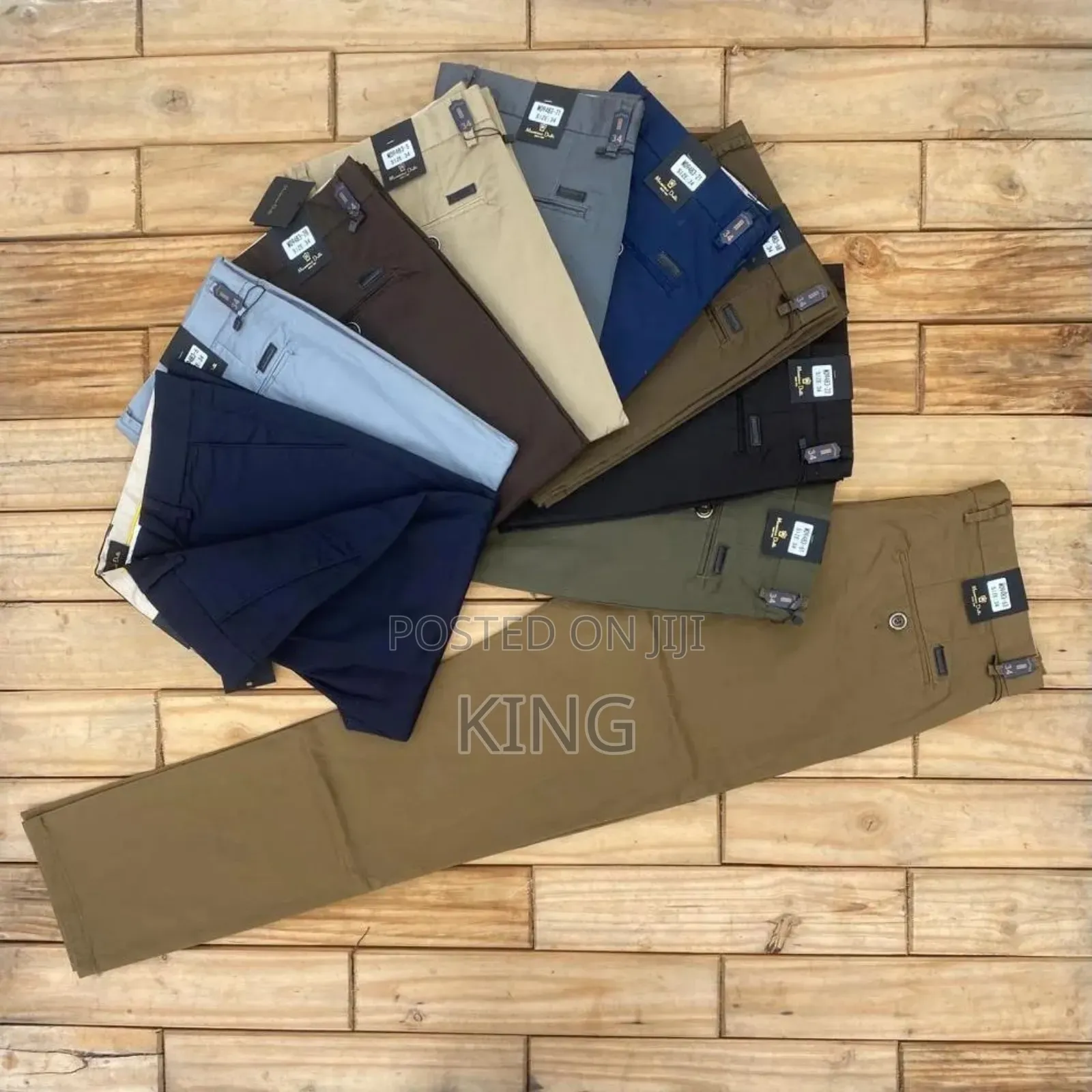 Kaki Trousers Combo. Quality Fit. 10pcs