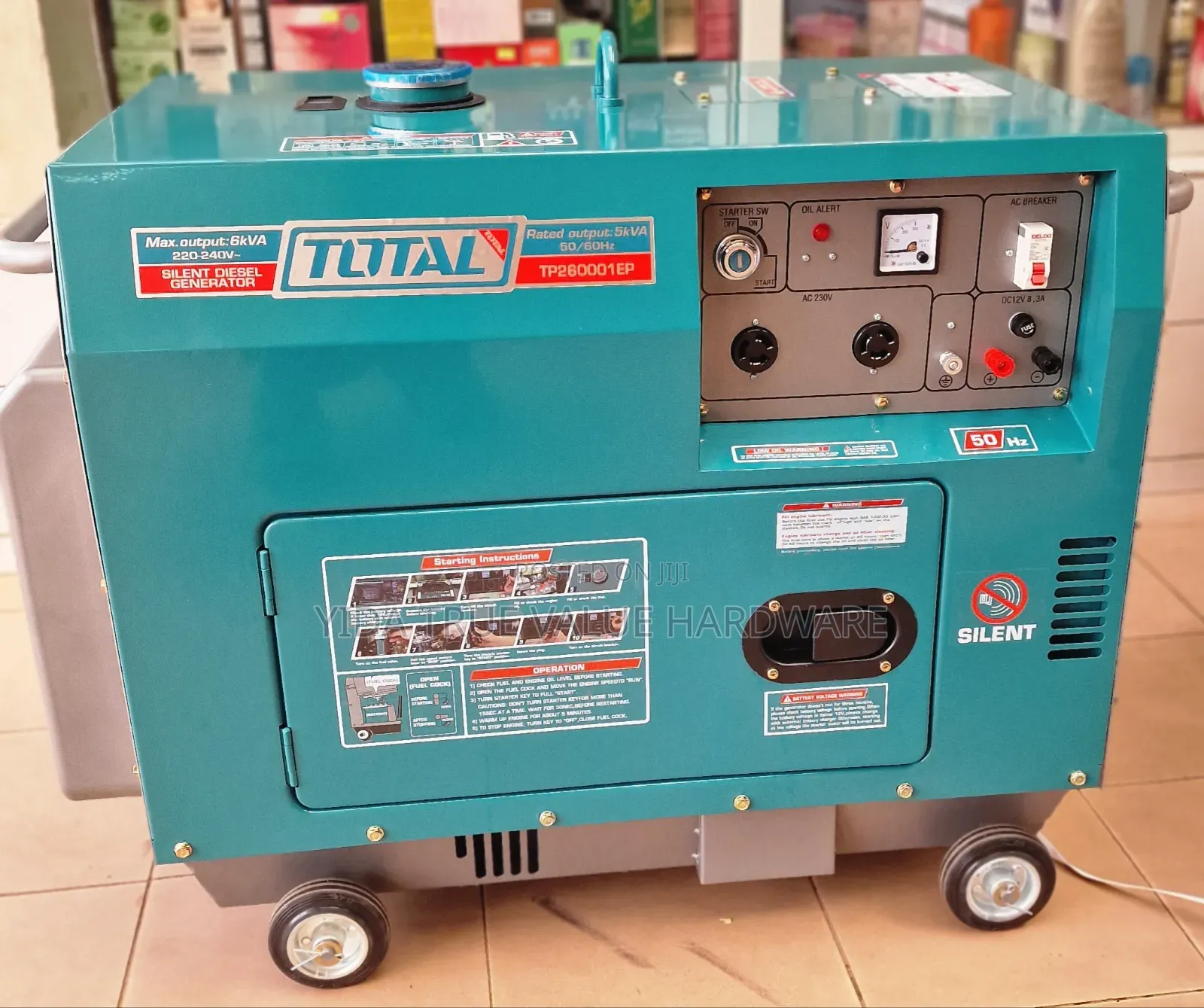 Silent Generator Total Brand 6 Kw
