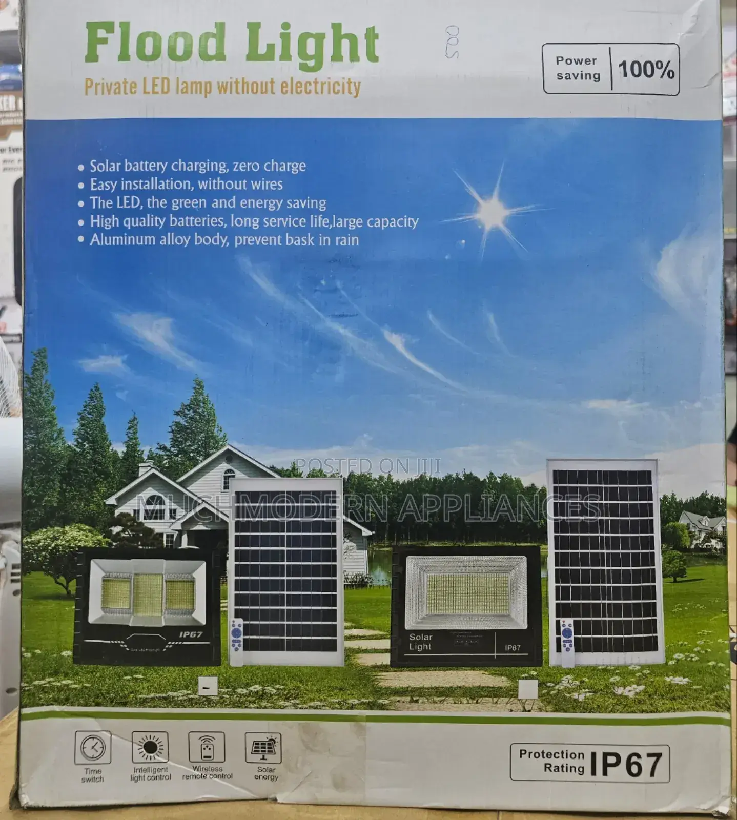 500w Solar Flood Light