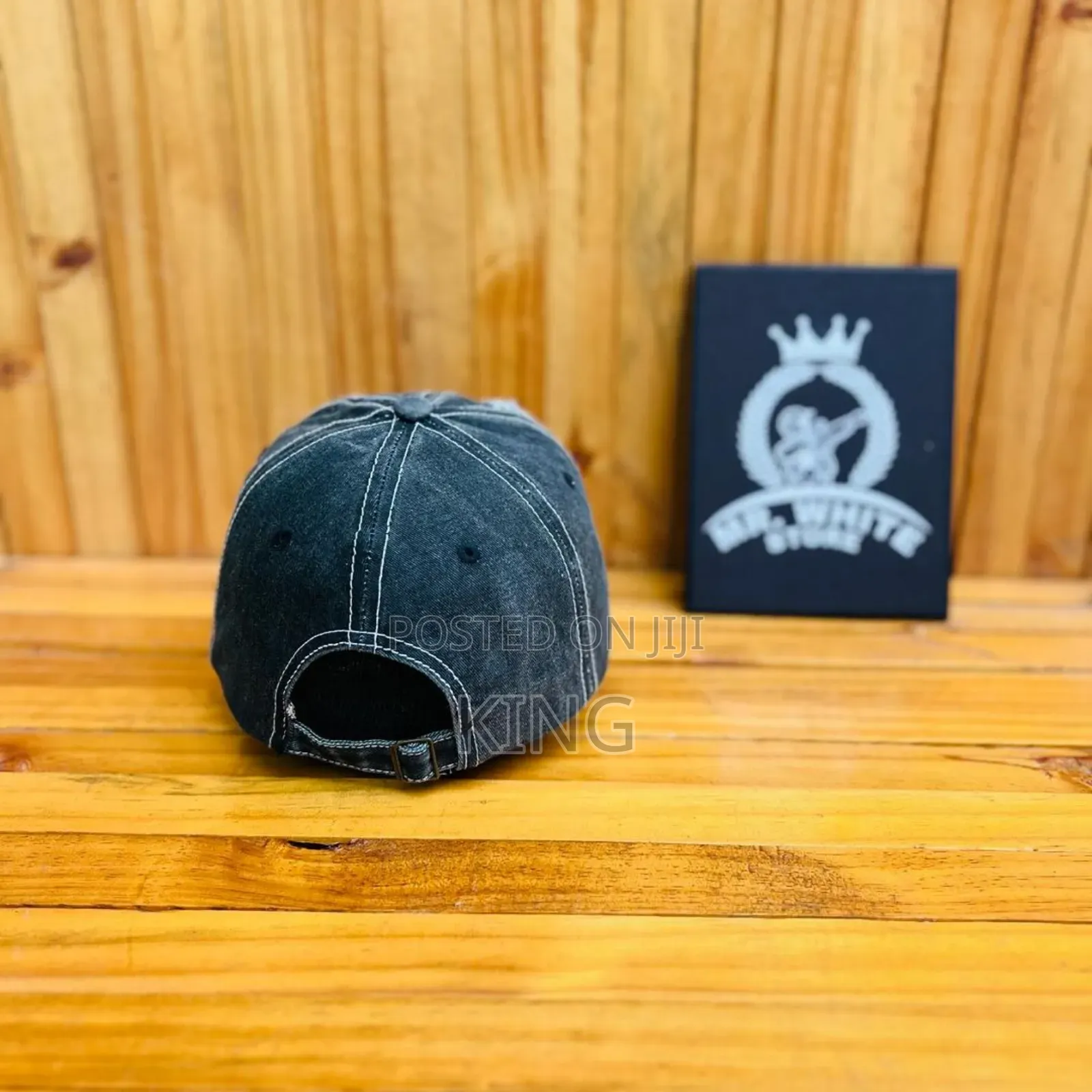 Black Kangaroo Cap
