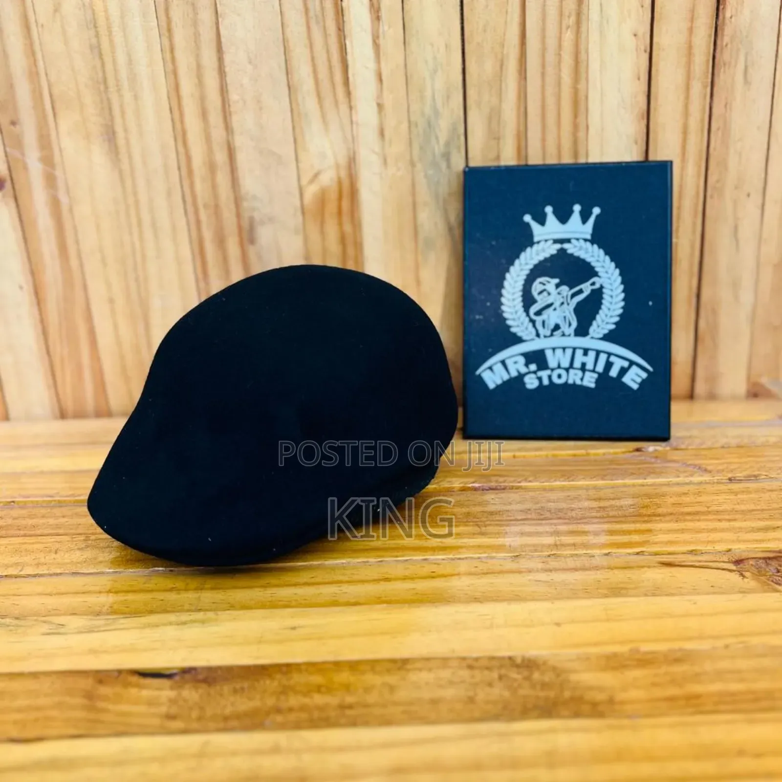 Black Kangaroo Cap
