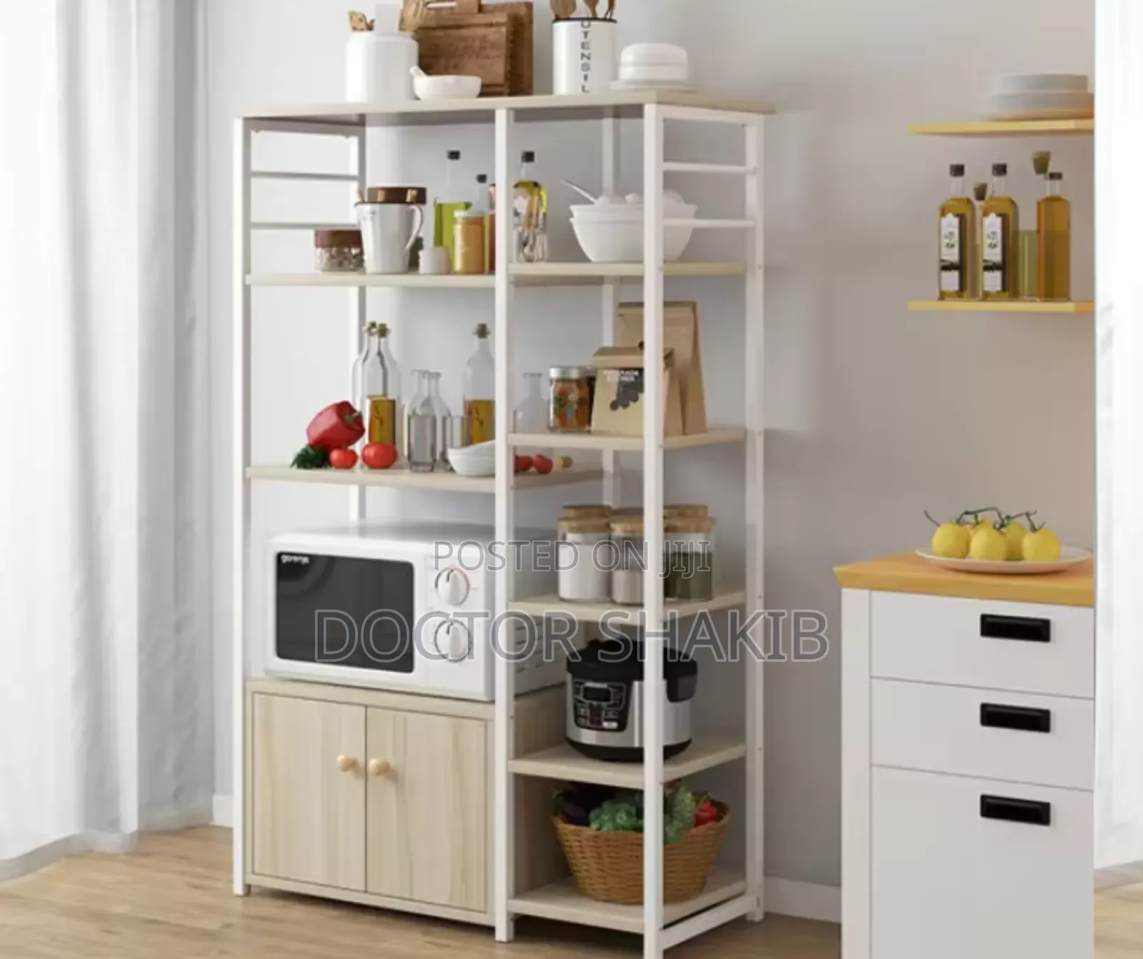 High Quality Unique Kitchen Rack Organizer With Shelves