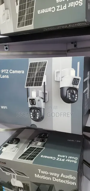 7 Brand 8mp Double Lens Solar Security Camera