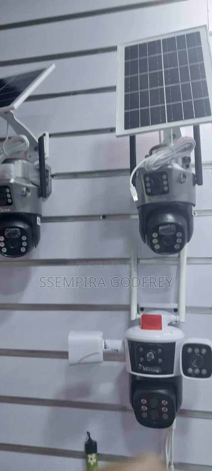 7 Brand 8mp Double Lens Solar Security Camera