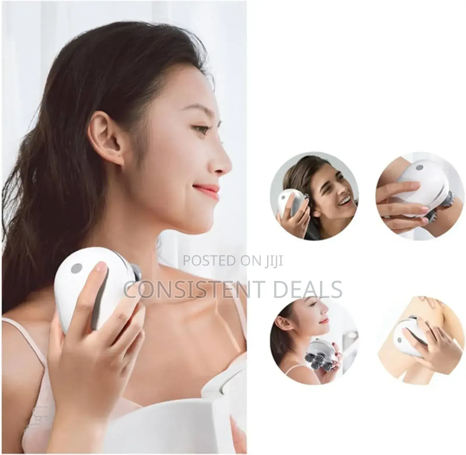 Wireless Electric Body Scalp Head Massager