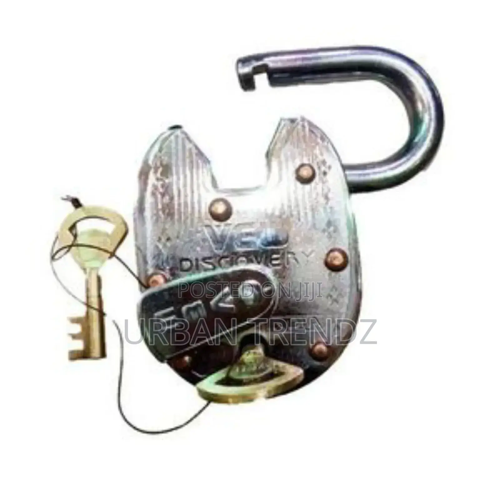 Mindy Strong Padlock For Safety Locks And Security-silver
