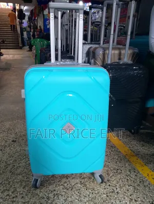 Pure Rubber Plastic Suitcases. Small ( Blue)