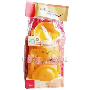 5 Piece Set Nice Baby Infant Bowl Tableware Set - Yellow