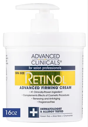 Advanced Clinicals Retinol Advanced Firming Cream 454g