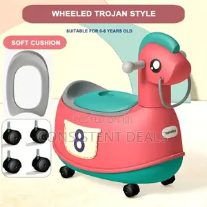 Movable Horse Shape Baby Potty