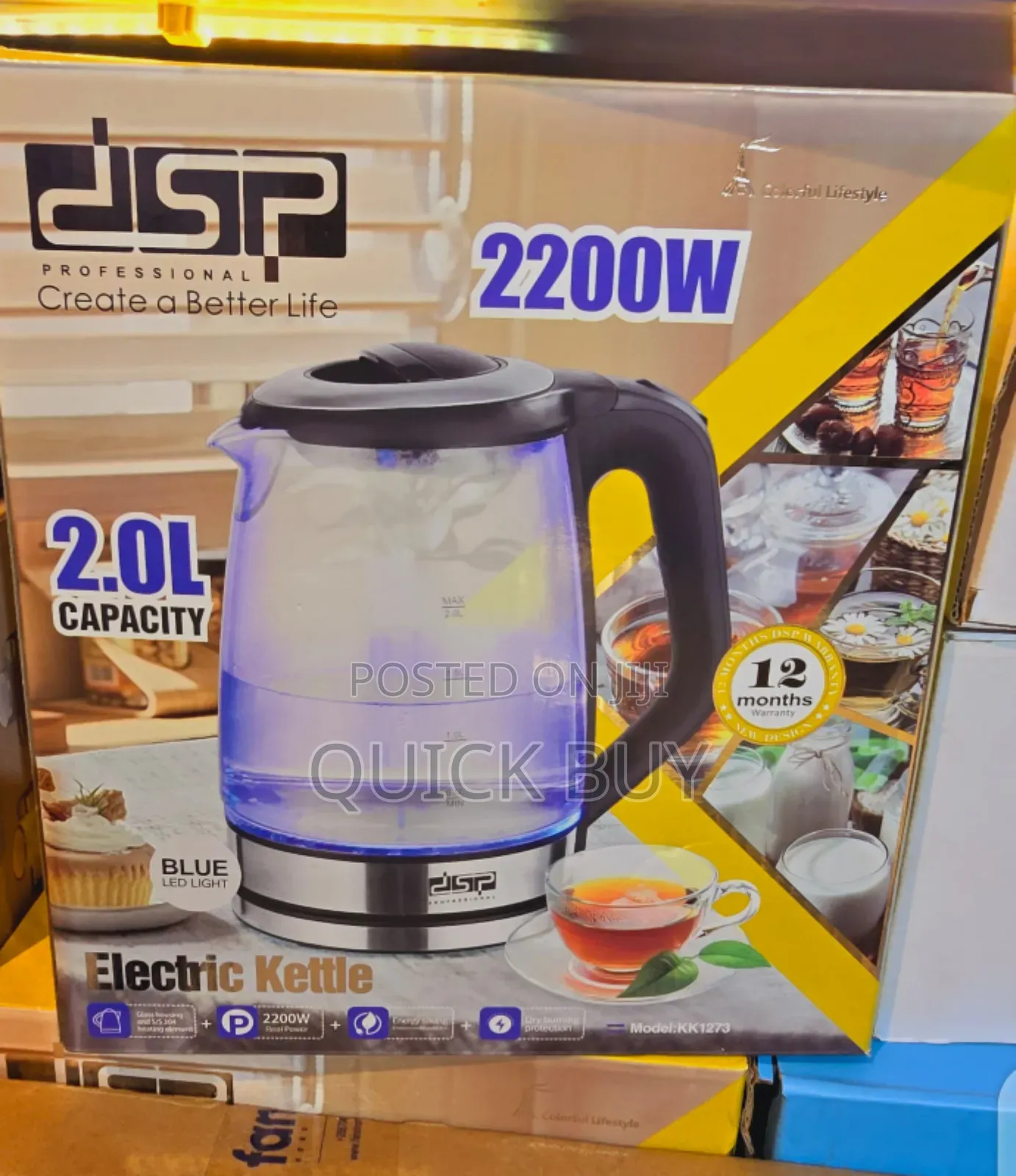 Premium Quality Heavy Duty DSP Electric Kettle