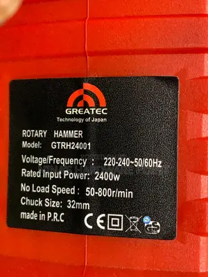Hammer Drill Greatec (2400w)