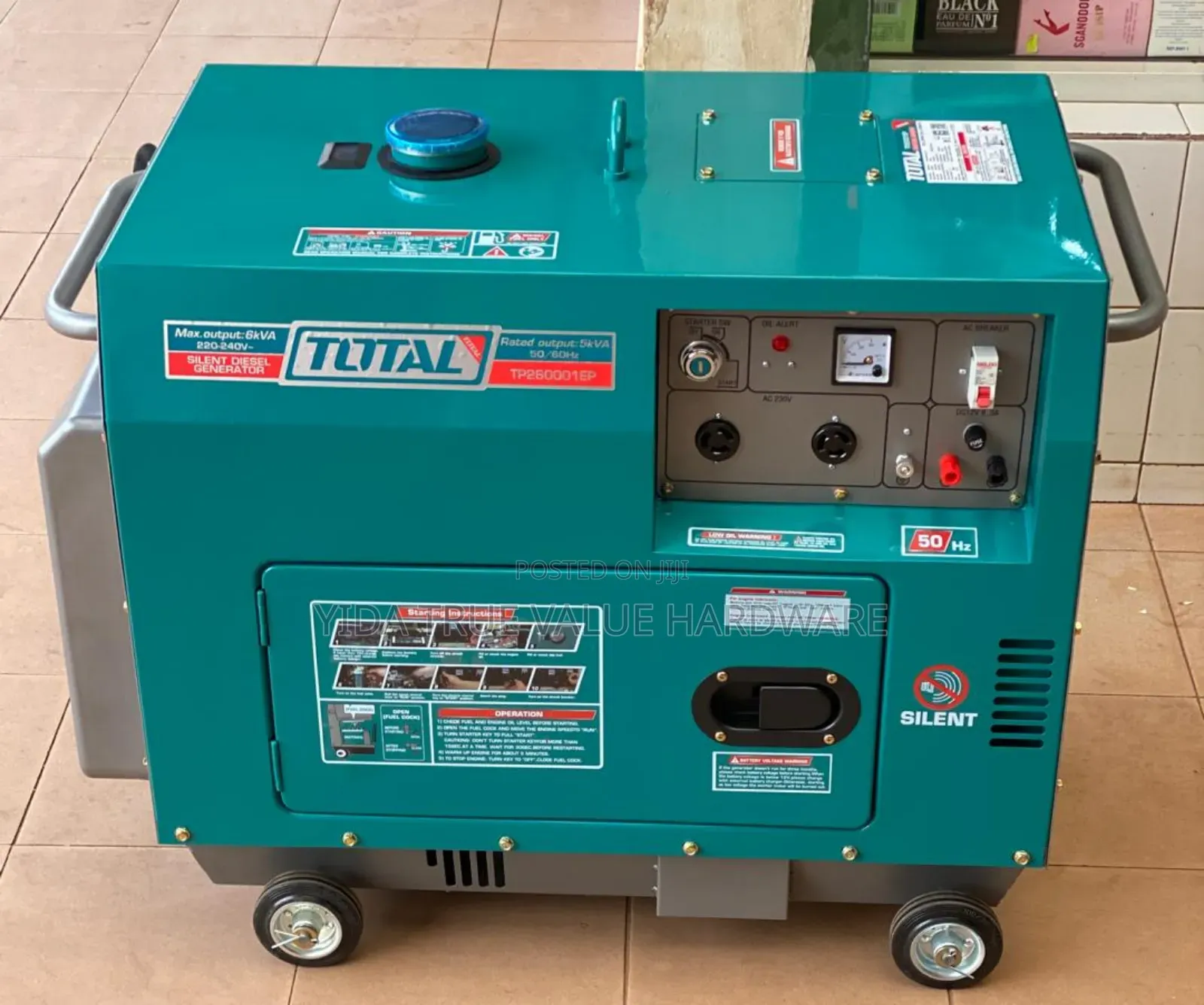 Generator 6kva Total Brand Silent