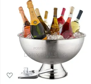 Brand Stainless Table Ice Bucket