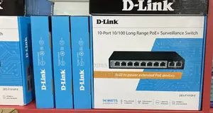 10 Port Long Range Poe +Surveillance Switch