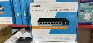 10 Port Long Range Poe +Surveillance Switch