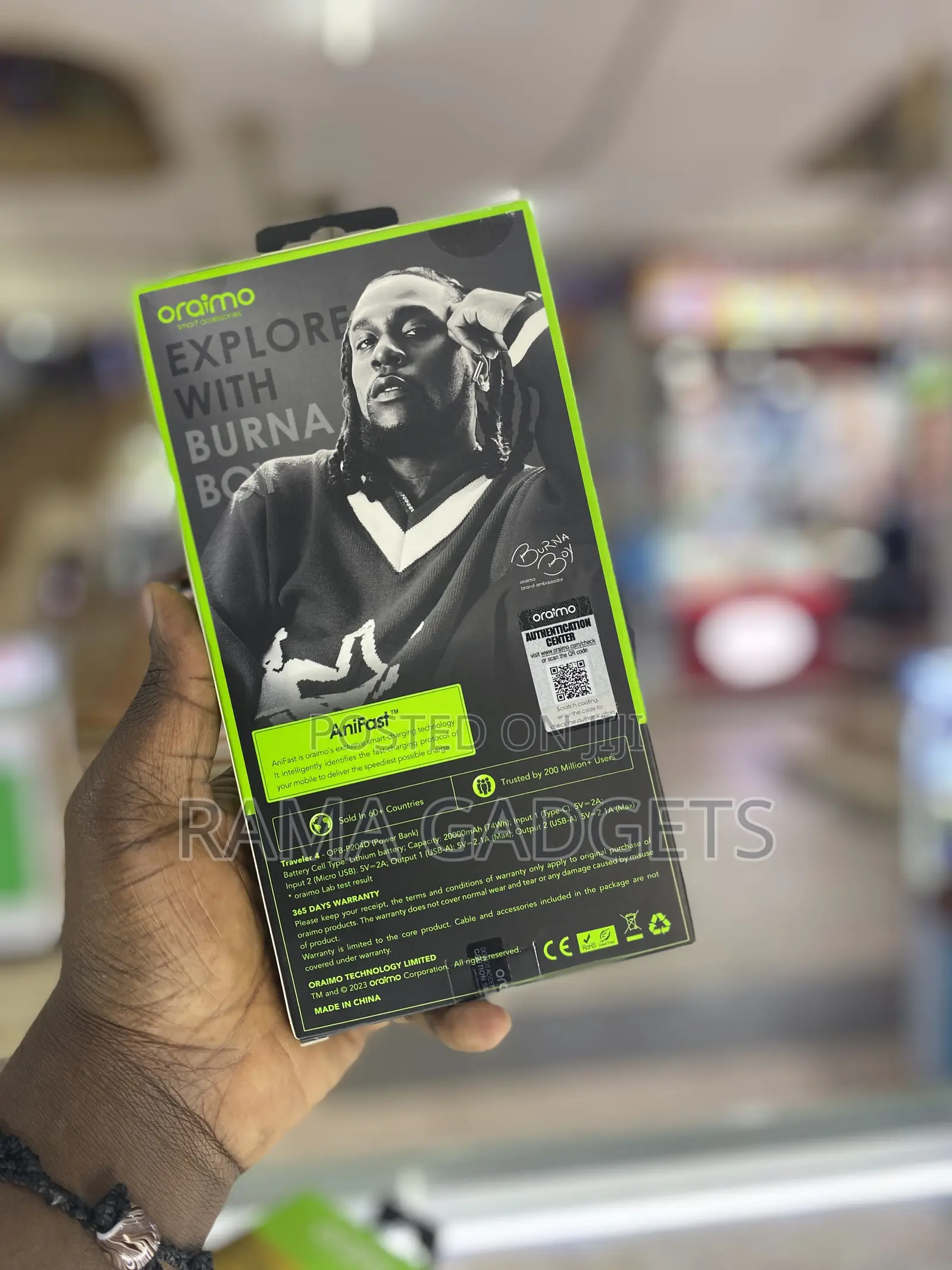 Oraimo 20000 Power Bank OPB P204D