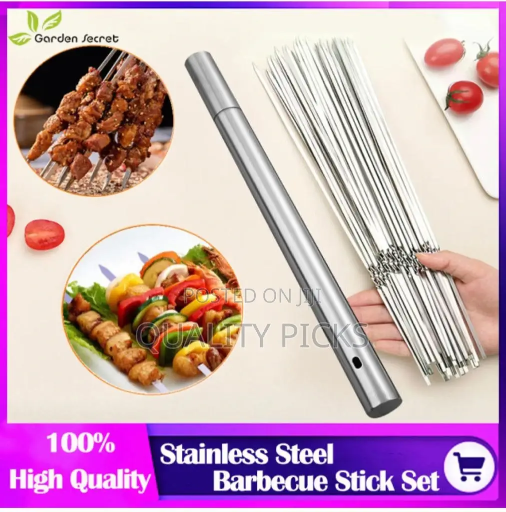 Stainless Steel BBQ Sticks