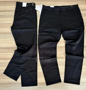 Aura Black Kaki Pants