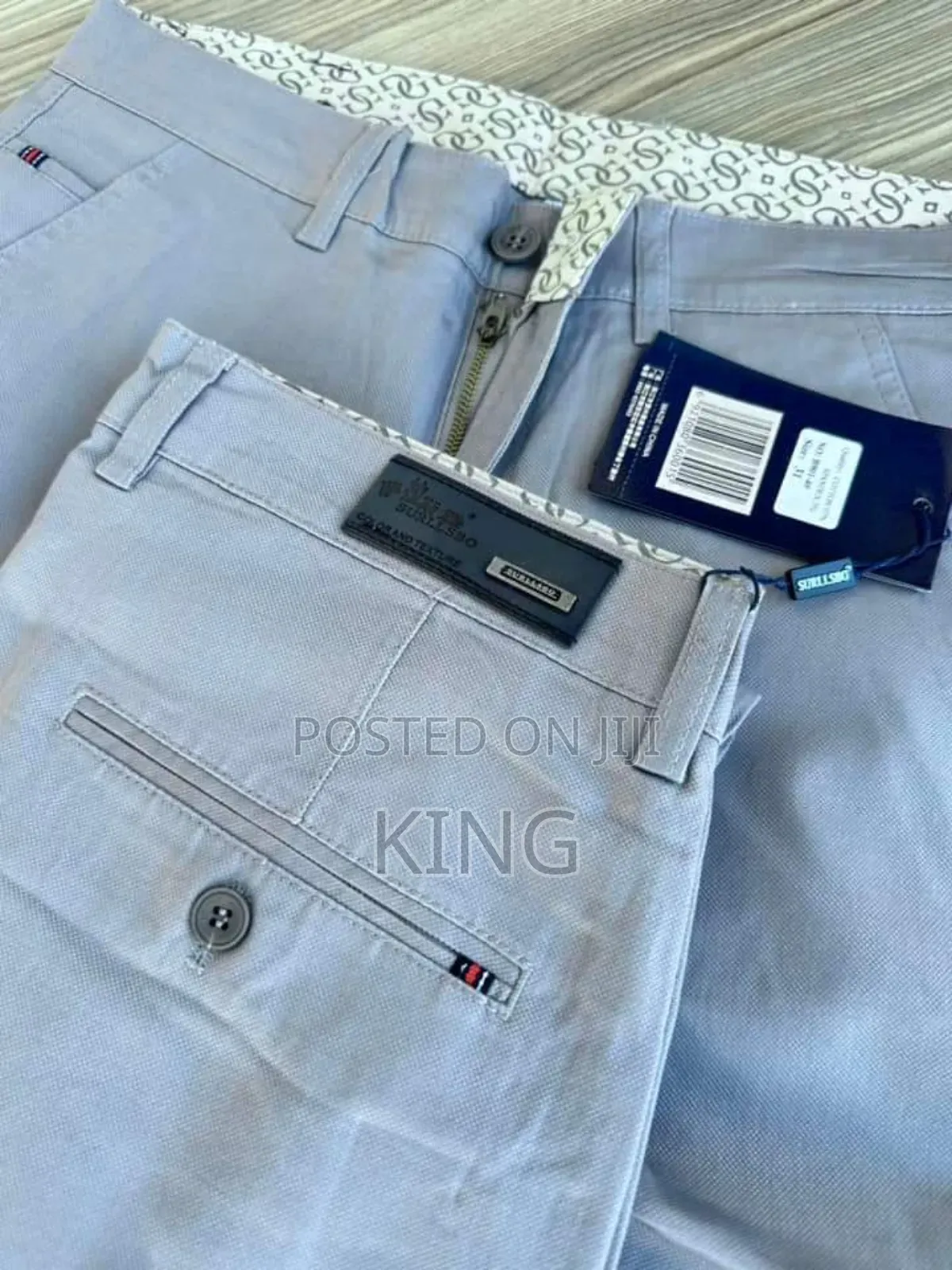Peah Grey Kaki Pants