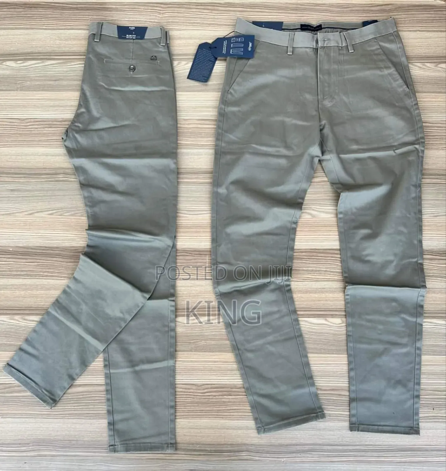 Thum Grey Kaki Pants