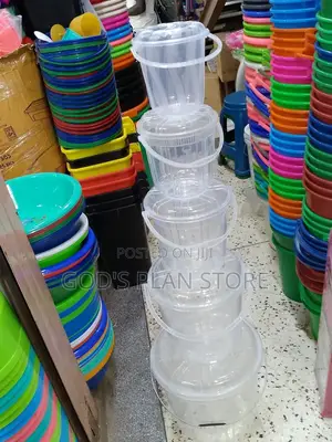 Plastic Sets of Buckets 5pcs