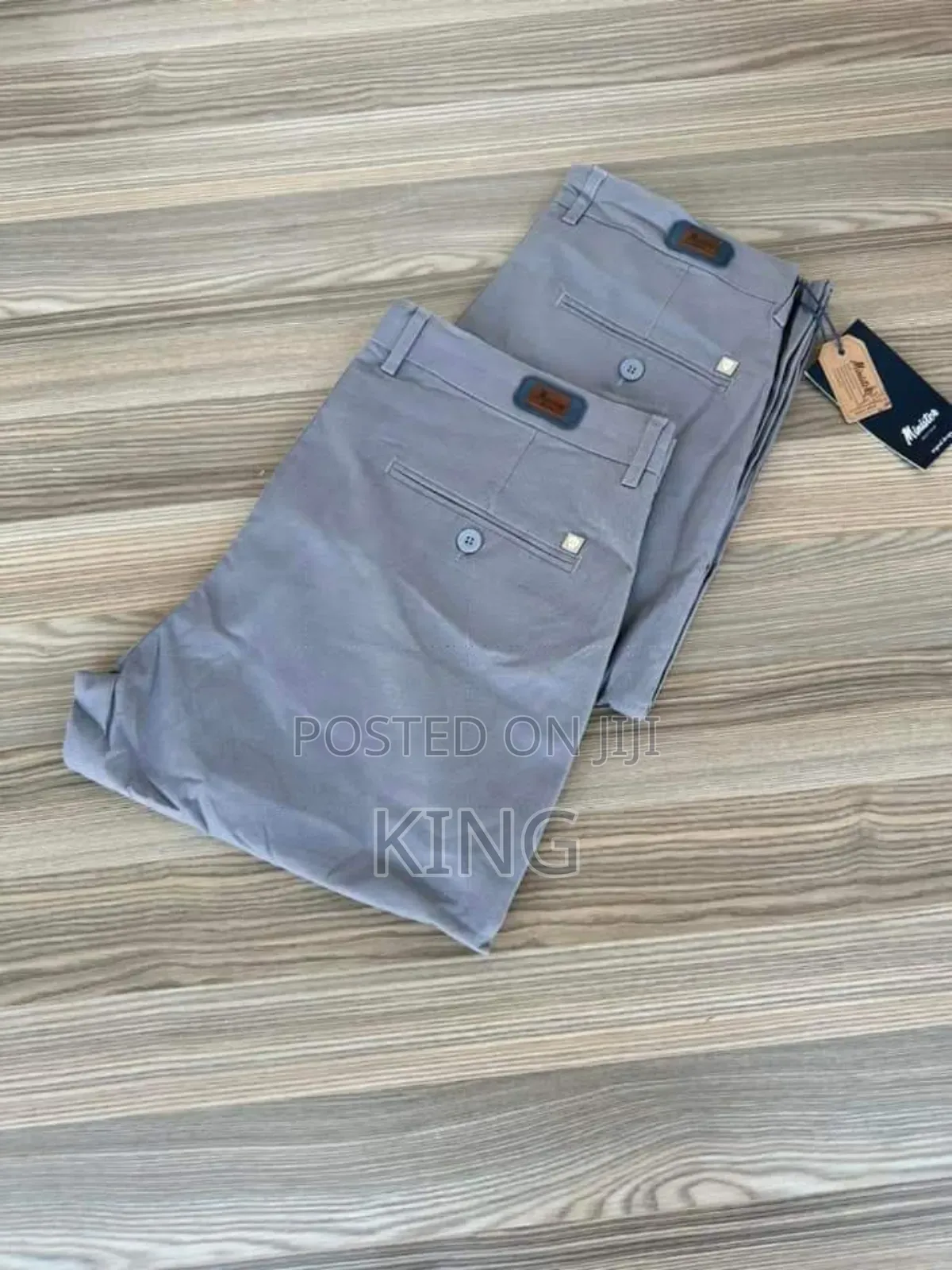 Karl Grey Kaki Pants