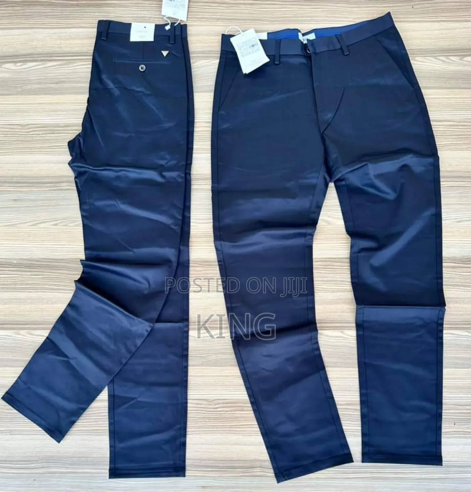 Classic Trending Kaki Pants. Navyblue