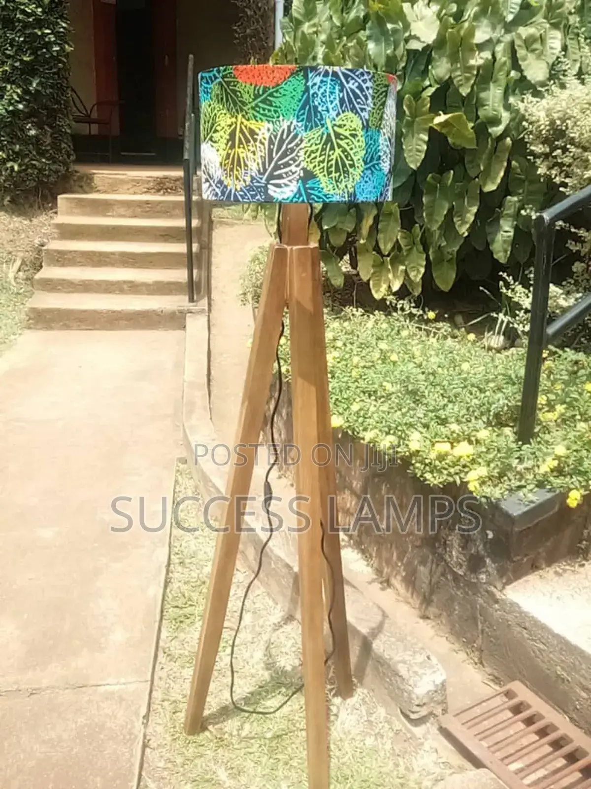 African Print Floor Lamps